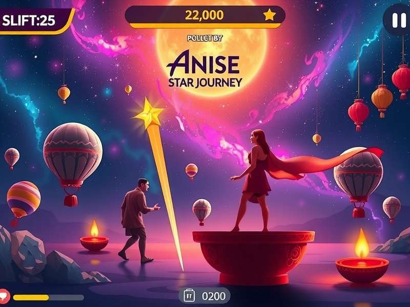 Anise Star Journey cosmic adventure gameplay screenshot